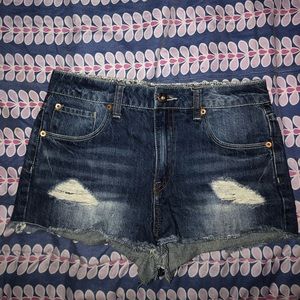 Forever 21 Distressed Women’s Short Jean Shorts